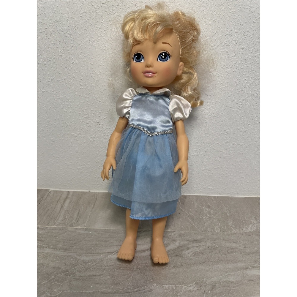 MY FIRST Disney PRINCESS CINDERELLA TODDLER DOLL 16" Tall TOY GIRLS